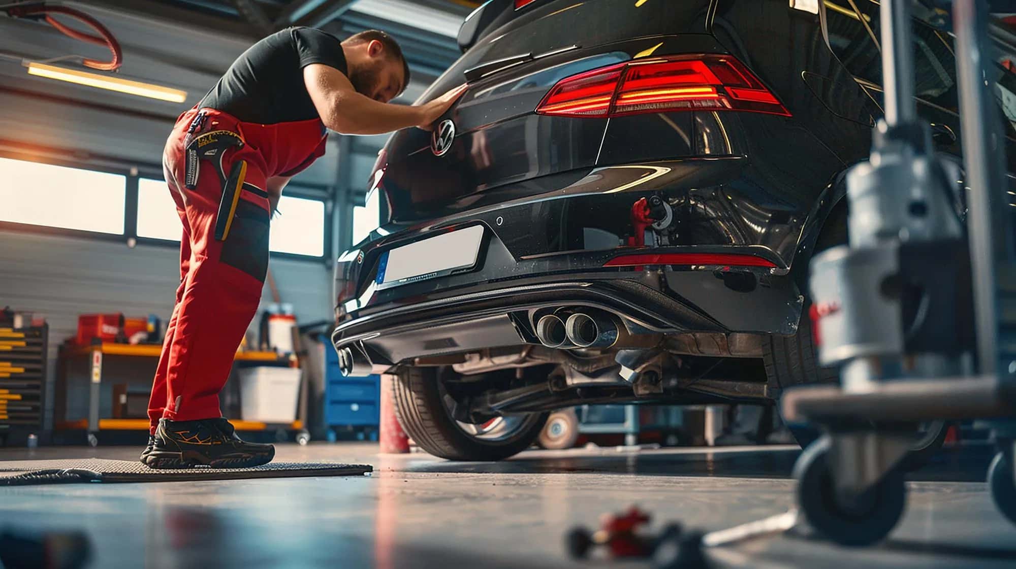 MH Garage workshop in Ewelme, Oxfordshire